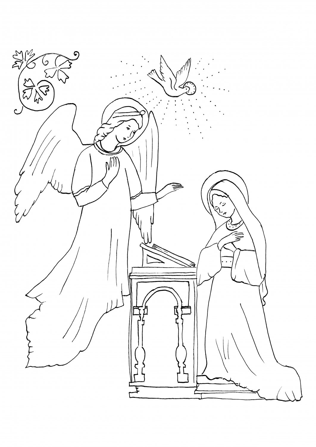 Mein Rosenkranz-Malbuch