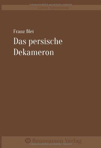 Das persische Dekameron