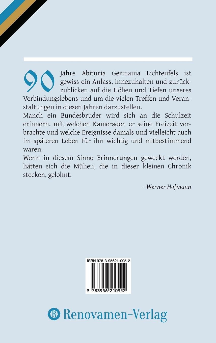 Chronik der Abituria Germania Lichtenfels: 1925 - 2015