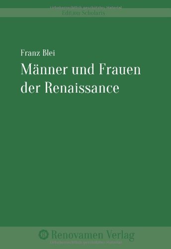 Männer und Frauen der Renaissance
