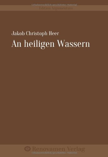 An heiligen Wassern